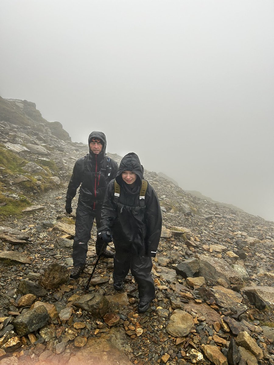 RobStevenson6's tweet photo. @BSDCofficial A cold, very windy and Very, Very wet day on Snowdon. L3 Protective Service Course. https://t.co/7d03kIRKQU