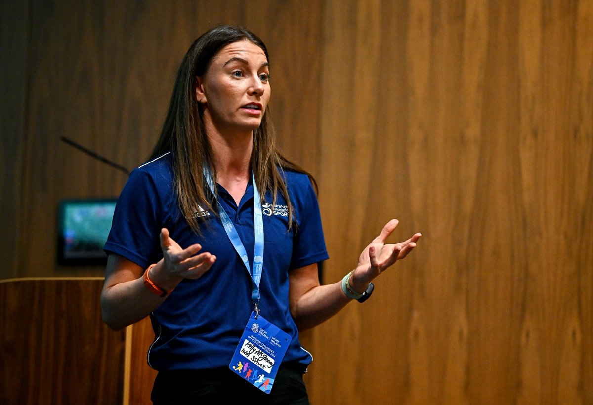 After lunch, we had an excellent presentation from Joanne Wall Foley and Kelly McGrory of <a href="/IWASport/">IWA-Sport</a>.

Their Inclusion Champions initiative is transforming communities through para sport, empowering young people to become inspiring advocates, and creating pathways for inclusive