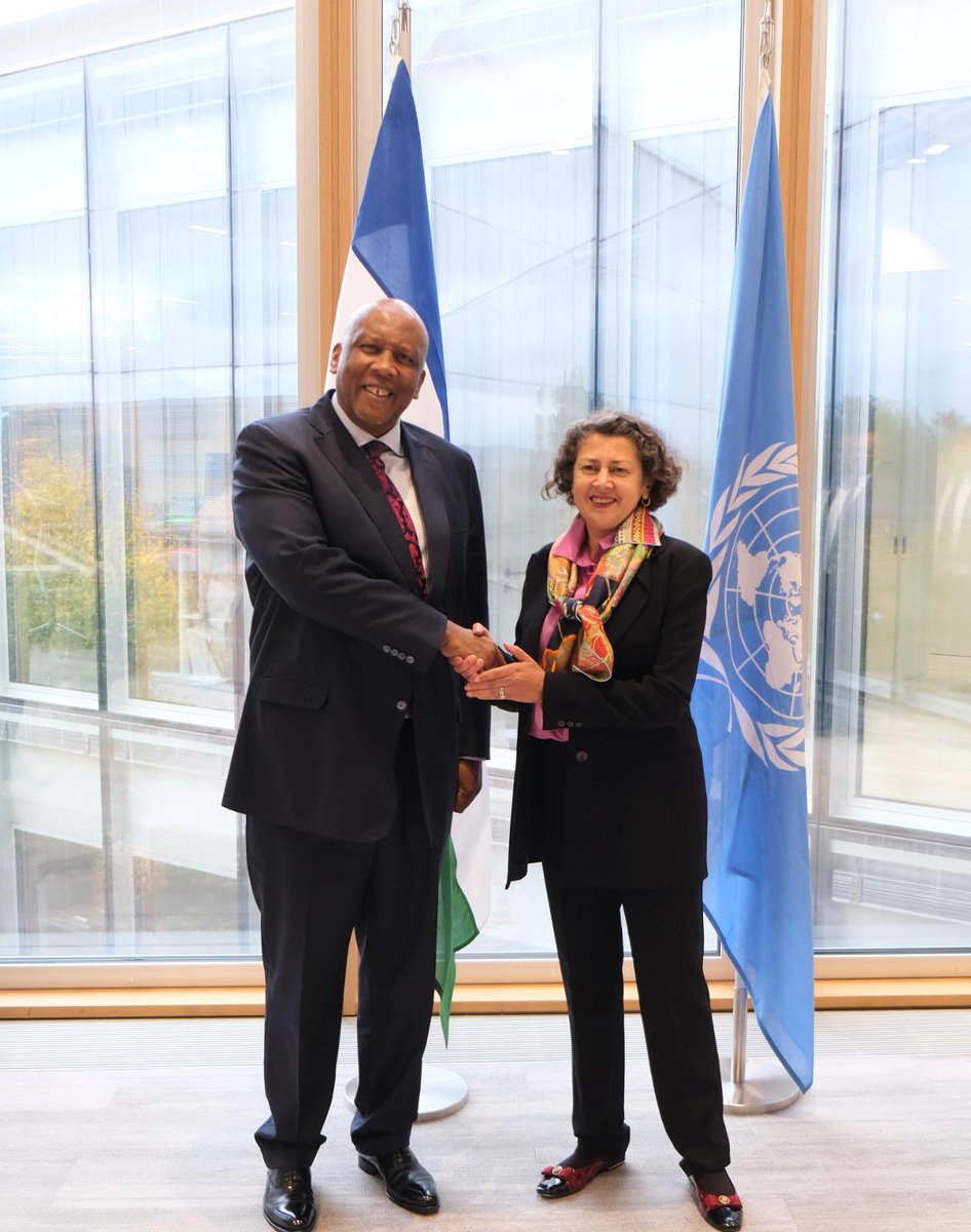 It was an honour to welcome His Majesty King Letsie III of Lesotho to the <a href="/SUN_Movement/">Scaling Up Nutrition (SUN) Movement</a> offices today.

As <a href="/FAO/">Food and Agriculture Organization</a> Special Goodwill Ambassador for #Nutrition and <a href="/_AfricanUnion/">African Union</a> Nutrition Champion, His Majesty is Powering The Change in the fight against all forms of malnutrition.
