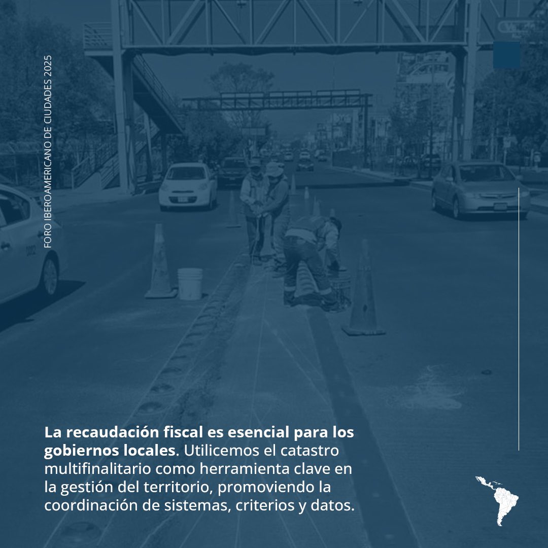 La recaudación fiscal es fundamental para los gobiernos locales. Utilizar el catastro multifinalitario como una herramienta para la gestión del territorio, promoviendo la coordinación de sistemas, criterios y datos.
#FIC2025 #FuturoMejor #CiudadesProsperas