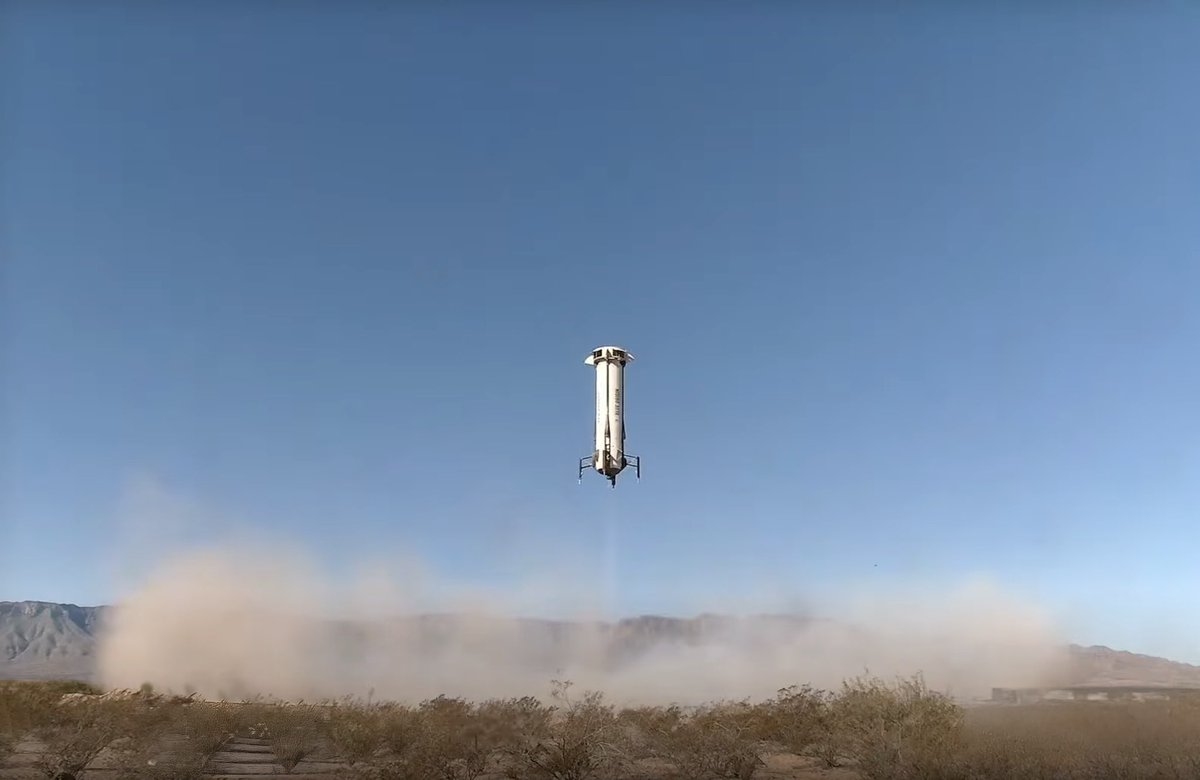 This morning’s #NewShepard #NS27 flight not only debuted our second human-rated vehicle for the program but also sent 12 payloads to space and back. Five of our Blue programs were involved with this mission, and I wanted to highlight two of them here—NS Navi and lidar for our