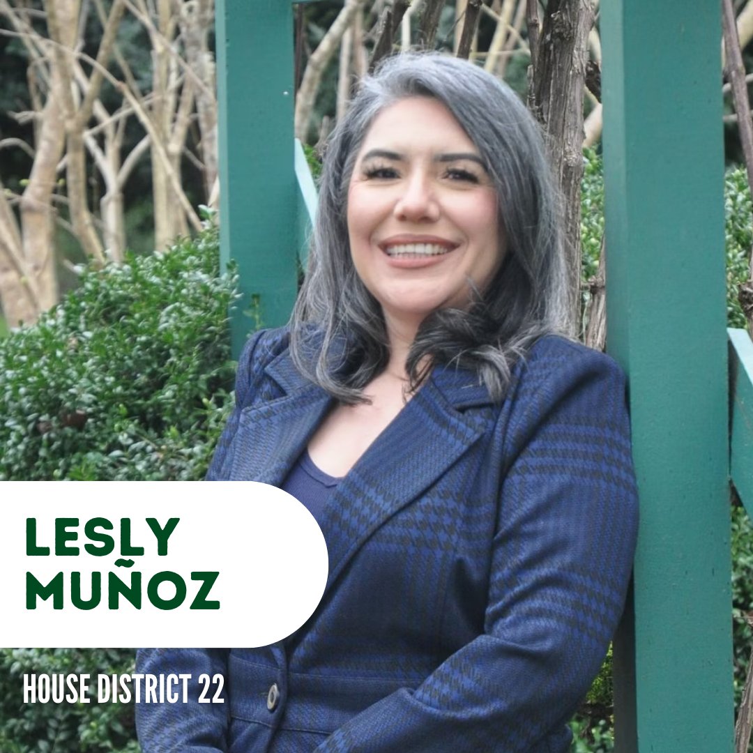 OLCV's tweet photo. Let’s elect Lesly Muñoz!
She’s running for election in House District 22 in Woodburn and NE Salem! Get to know this OLCV-endorsed candidate before you vote.
See all our endorsements here: https://t.co/hBLX1zbHO1
#OregonElection #Vote #orpol https://t.co/rINle6339m