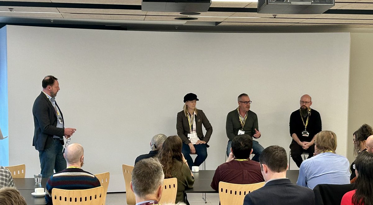 Aston Institute for Membrane Excellence (@astonaime) on Twitter photo 👥 Prof Andrew Dove chairs the panel discussion on membrane bioengineering’s commercial potential for the West Midlands with Dr Lisa Smith - Midlands Mindforge, Rob Valentine- <a href="/BW_SciTech/">Bruntwood SciTech</a>, Prof <a href="/alan_goddard/">Alan Goddard</a> - <a href="/AstonAIME/">Aston Institute for Membrane Excellence</a>
#IndustryImpact #Innovation #Ambition #collaboration 👥 Prof Andrew Dove chairs the panel discussion on membrane bioengineering’s commercial potential for the West Midlands with Dr Lisa Smith - Midlands Mindforge, Rob Valentine- <a href="/BW_SciTech/">Bruntwood SciTech</a>, Prof <a href="/alan_goddard/">Alan Goddard</a> - <a href="/AstonAIME/">Aston Institute for Membrane Excellence</a>
#IndustryImpact #Innovation #Ambition #collaboration