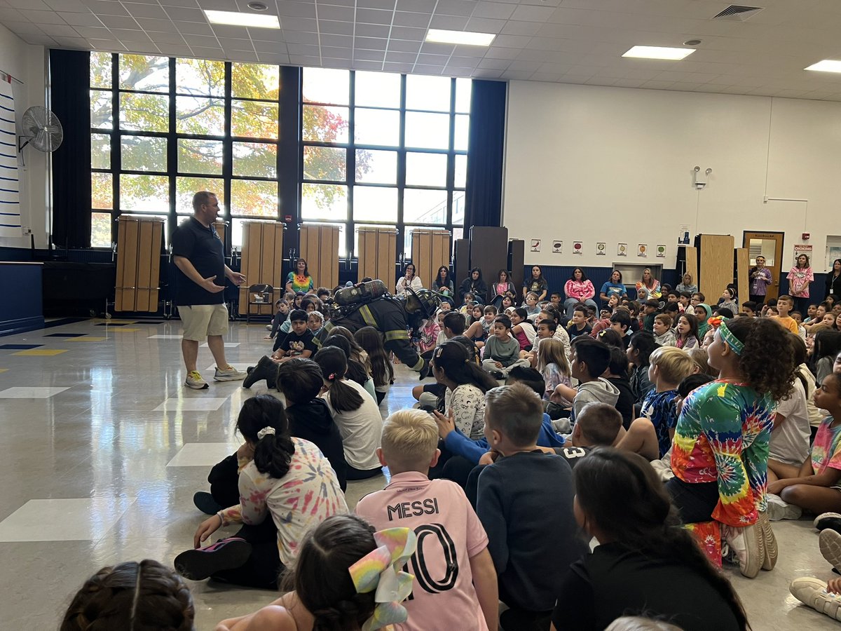 Thank you to the Bethpage Fire Department for visiting <a href="/CBS_Bethpage/">Central Boulevard Elementary School</a>!