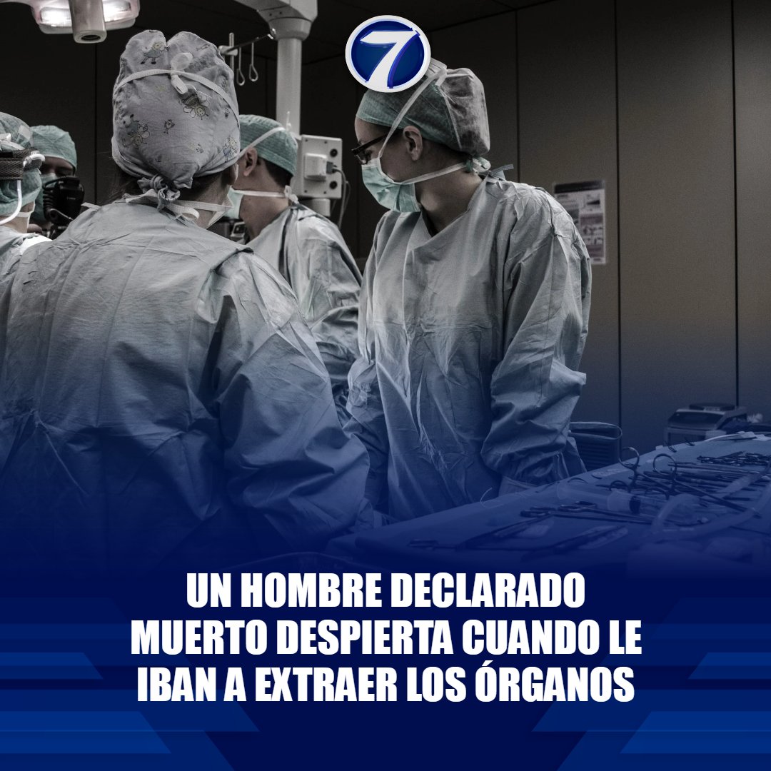 Noti7Guatemala's tweet image. #Hombre dado por muerto #revive cuando le iban a extraer los #órganos 😨➡ bit.ly/4hiwkKj