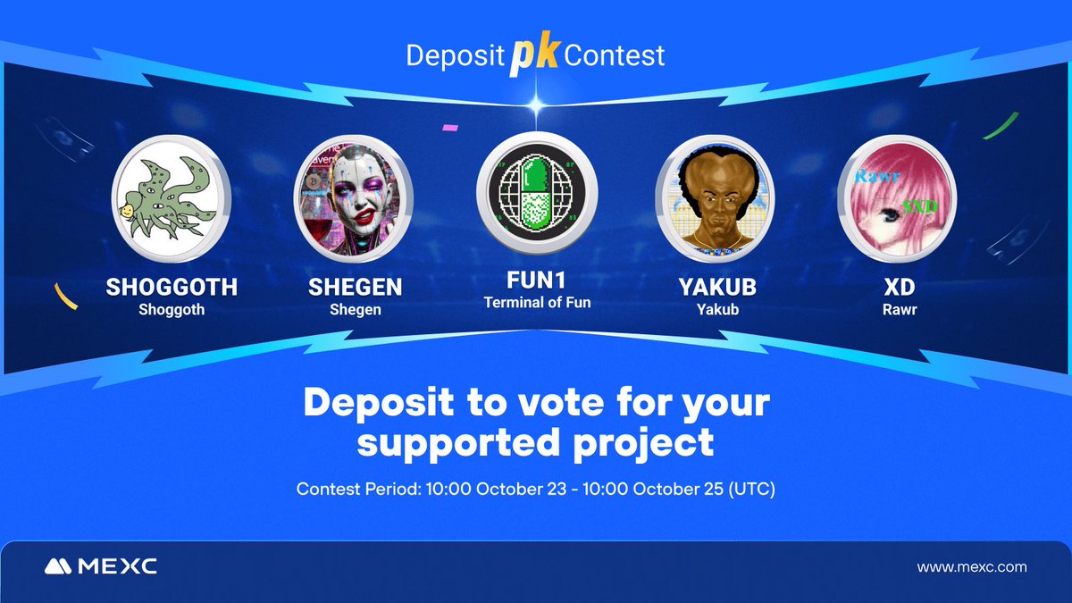 PyroGamingwith's tweet image. Oh good news guys! #FUN1 is competing against together with other project token, but I know we have a very strong community, that is why I decided to deposit to show some support for that listing on #MEXC!