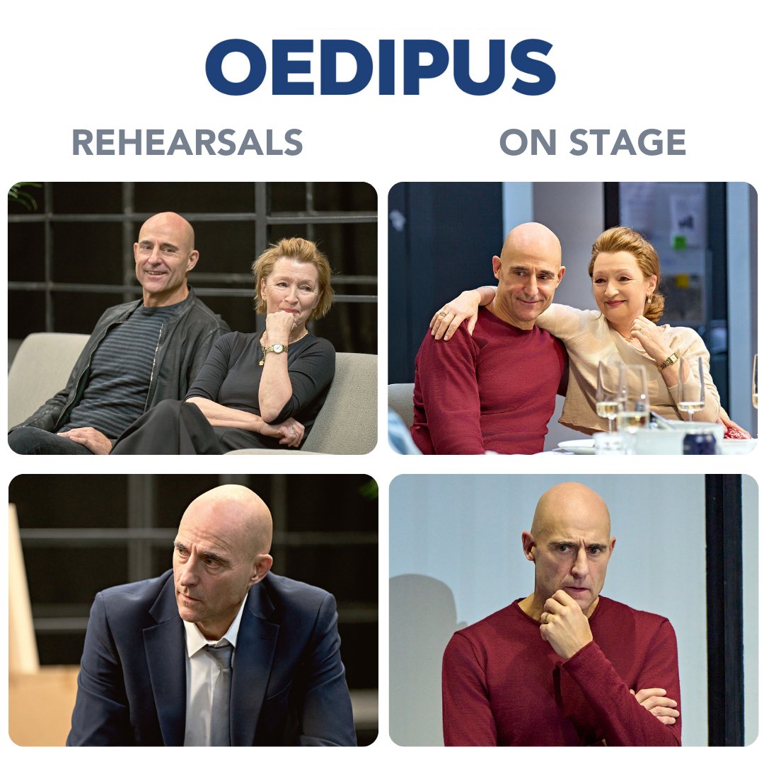 StagedoorLDN's tweet image. 😍We love those 'rehearsal room to on stage' moments.

⭐⭐⭐⭐⭐ 'Lesley Manville and Mark Strong electrify ancient saga turned political thriller' - The Guardian
⭐⭐⭐⭐ Time Out
⭐⭐⭐⭐ The Independent 
⭐⭐⭐⭐ The Stage

[ @oedipuswestend #markstrong #lesleymanville ]