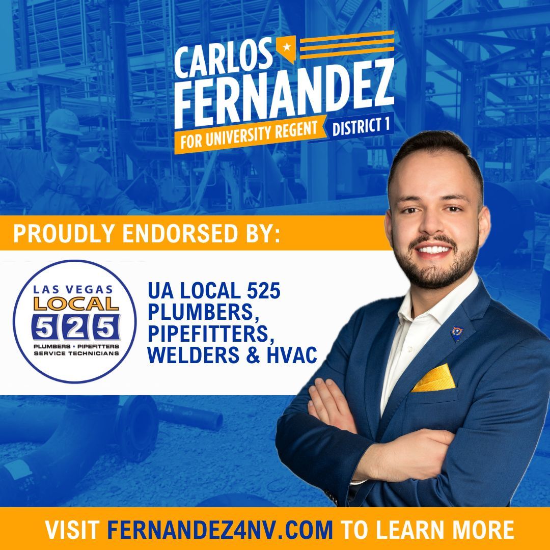Thank you to the UA Local 525, for your endorsement! This union represents skilled professionals dedicated to ensuring safe and efficient plumbing and HVAC systems. Together, we’ll advocate for quality education and support our trades!