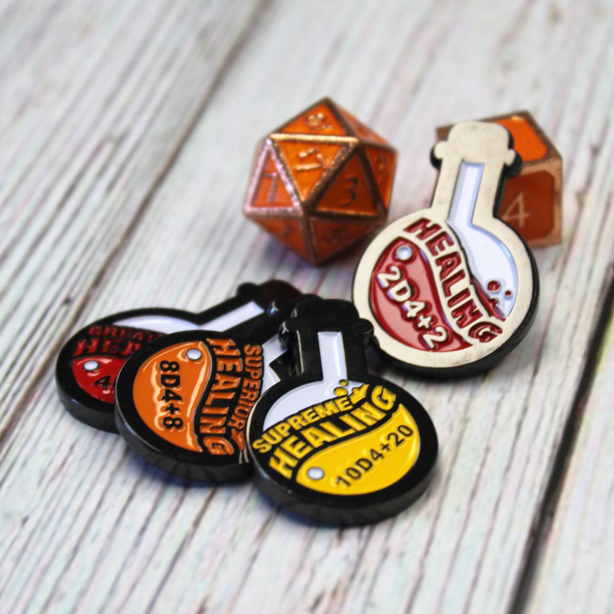 Restock Alert! Don't miss your chance to grab them and start tracking your #ttrpg potions with physical coins!  buff.ly/3M1LqDR