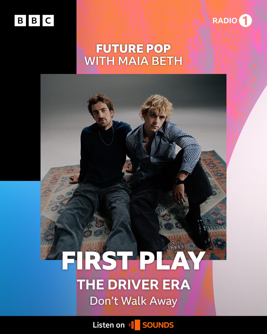 The Driver Era (@thedriverera) on Twitter photo “Don’t Walk Away” out tonight!! Catch the world premiere on <a href="/bbcr1/">BBC Radio 1</a> with <a href="/_maiabeth/">Maia Beth 🌻</a>! “Don’t Walk Away” out tonight!! Catch the world premiere on <a href="/bbcr1/">BBC Radio 1</a> with <a href="/_maiabeth/">Maia Beth 🌻</a>!