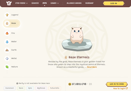 Optimus_VX's tweet image. How @Eternals_World is Changing #GameFi

1/ Eternals is taking GameFi to a new level by connecting real-time gameplay with evolving NFT pets. 

Your pets’ progress unlocks new game modes and boosts your rewards. #EternalsGame #NFTEvolution