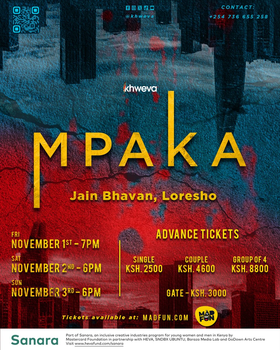 khweva's tweet photo. "Darkness is something more powerful than we think. It thrives because we do not acknowledge it.""
- Amani

@themainellah thrives in her role as Amani, bringing a stoic yet nurturing aura to the courts of Kwetu.⚖️
Catch her performance on show day!🙌🏿

#MPAKAMusical 🎭
#Khweva2024 https://t.co/NQUzt55FUa