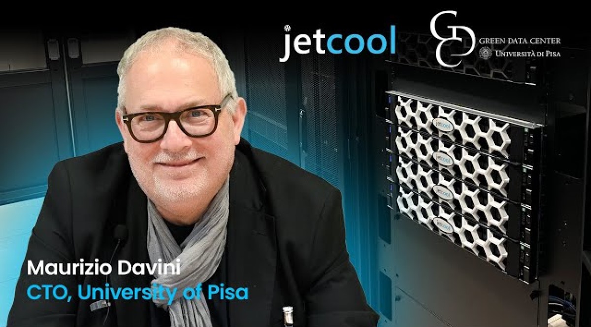 HostingJournalist Global News Portal (@hostingjournal) on Twitter photo University of Pisa Deploys JetCool’s Liquid Cooling Systems on Dell Servers
<a href="/jetcool_usa/">JETCOOL Technologies Inc.</a> #LiquidCooling <a href="/Unipisa/">Università di Pisa</a>
Watch the video here:
HostingJournalist.com/video/universi… #Pisa University of Pisa Deploys JetCool’s Liquid Cooling Systems on Dell Servers
<a href="/jetcool_usa/">JETCOOL Technologies Inc.</a> #LiquidCooling <a href="/Unipisa/">Università di Pisa</a>
Watch the video here:
HostingJournalist.com/video/universi… #Pisa