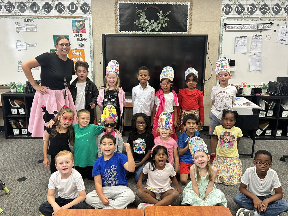 It’s the 50th Day of School so show your <a href="/McClureMarshals/">McClure Marshals</a> Rocks spirit <a href="/McClure1st/">McClure1st</a>