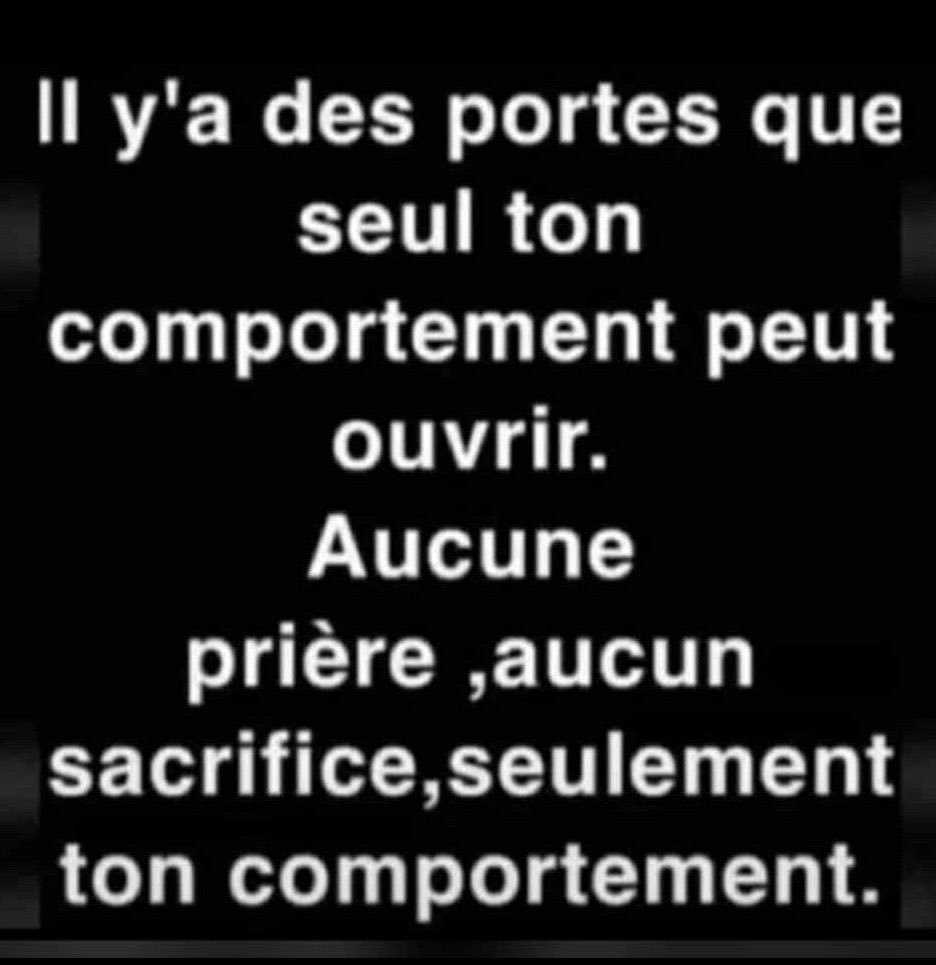 Voilà je n’ai rien à ajouter ..