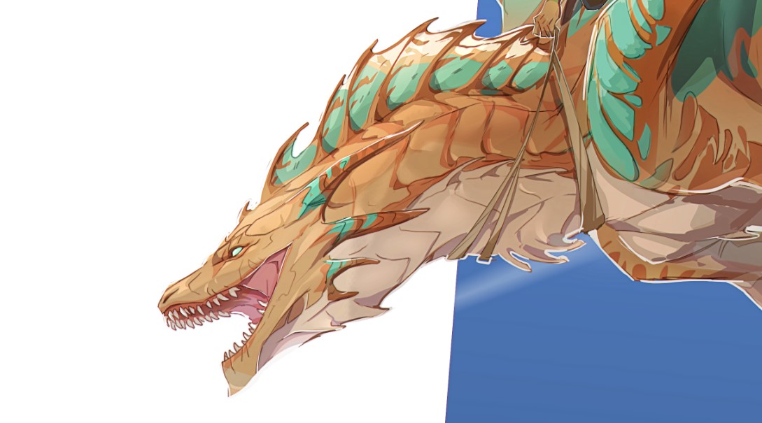 art_saish's tweet image. I'm at my happiest when drawing dragons!
Com for @Madkitkatter