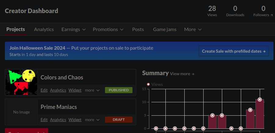 iter code | Prime Maniacs, in Closed Beta!!! tweet media