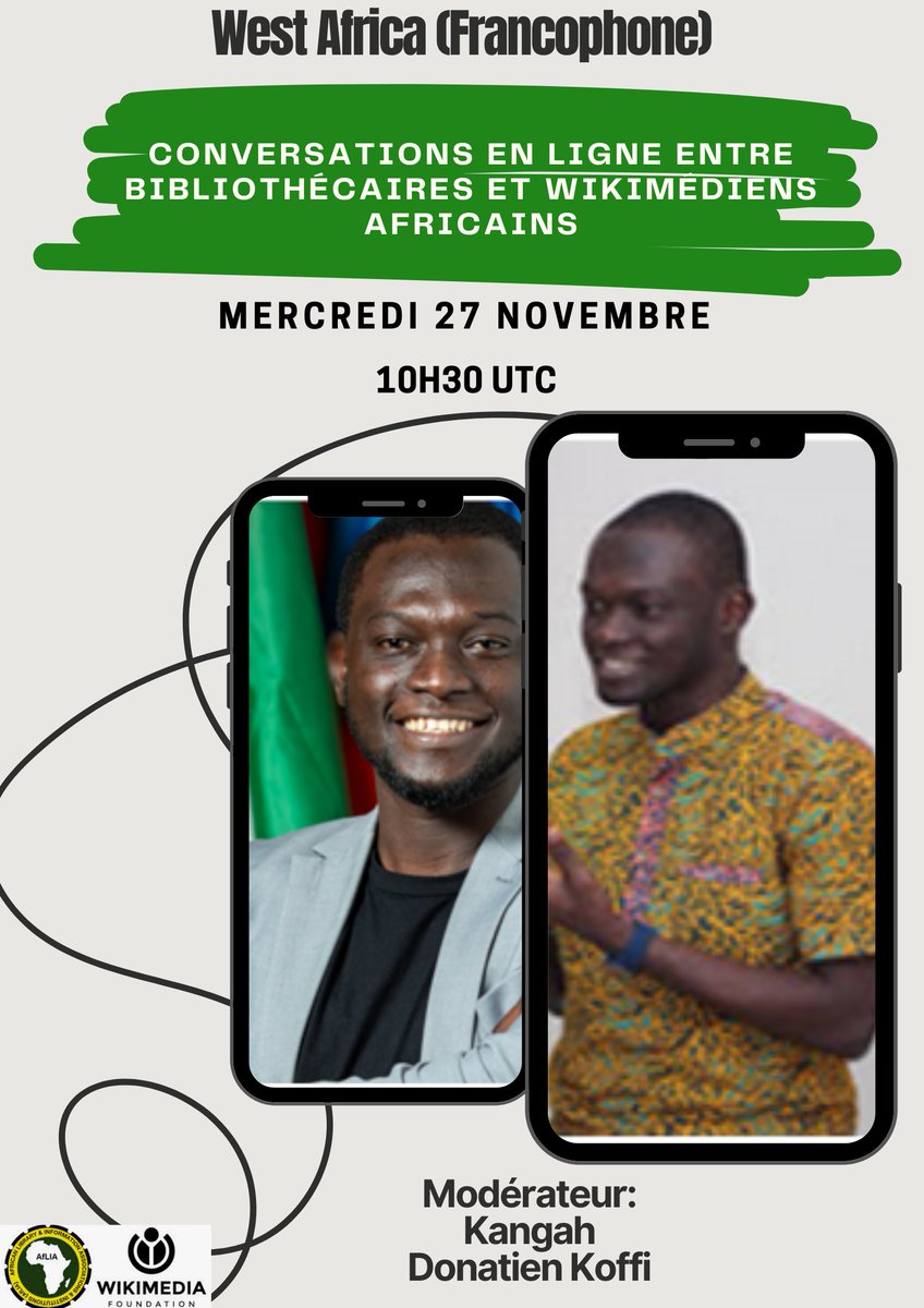 We invite African Librarians and members of the Wikimedia community to join us for this important discussion (2/2).
web.aflia.net/launch-integra…