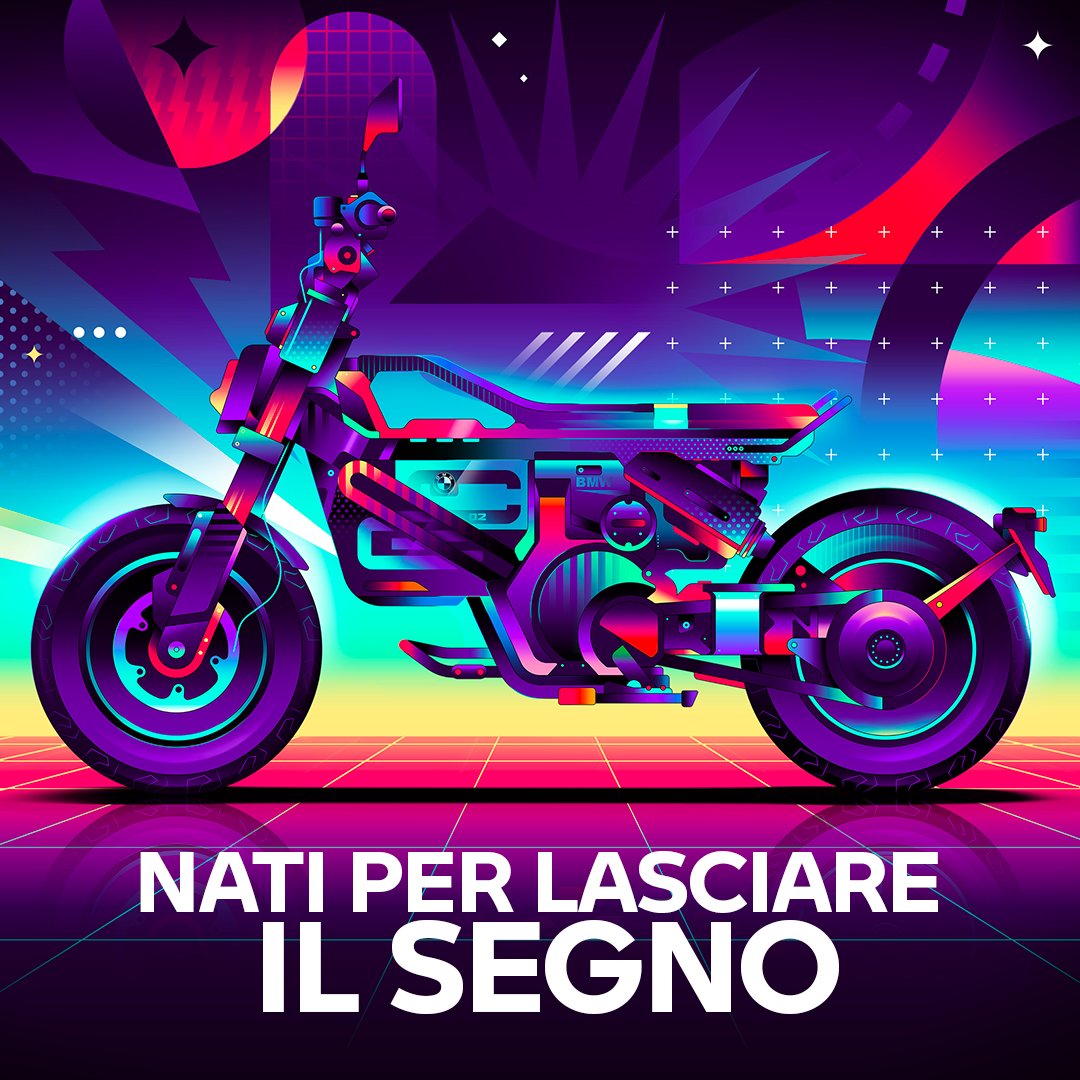 BMW Motorrad Italia (@bmwmotorradit) on Twitter photo La creatività si mette in moto. Dal 30 ottobre al 3 novembre saremo al <a href="/LuccaCandG/">Lucca Comics & Games</a> . Insieme a noi e al #CE02, anche l’opera realizzata dal duo creativo Van Orton.
#BeLoud #PluggedToLife #MakeLifeARide #BMWMotorrad La creatività si mette in moto. Dal 30 ottobre al 3 novembre saremo al <a href="/LuccaCandG/">Lucca Comics & Games</a> . Insieme a noi e al #CE02, anche l’opera realizzata dal duo creativo Van Orton.
#BeLoud #PluggedToLife #MakeLifeARide #BMWMotorrad