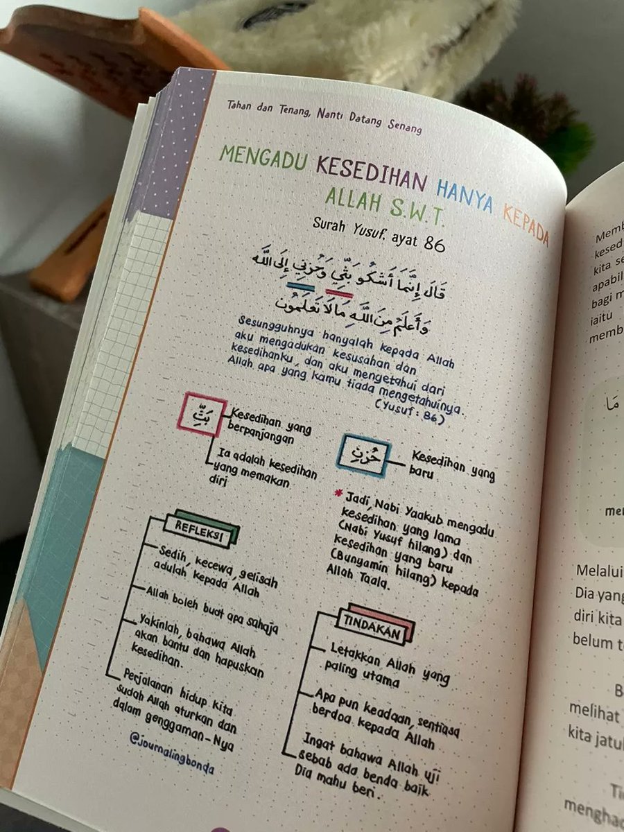 Kehidupan kita penuh dengan ujian, tetapi melalui tadabbur Al-Quran kita bukan sahaja belajar menghadapi rintangan, malah menemui kekuatan untuk terus bertahan.

📖 Beli Buku "Tahan &amp; Tenang Nanti Datang Senang"
s.shopee.com.my/2qCn7XqRKj