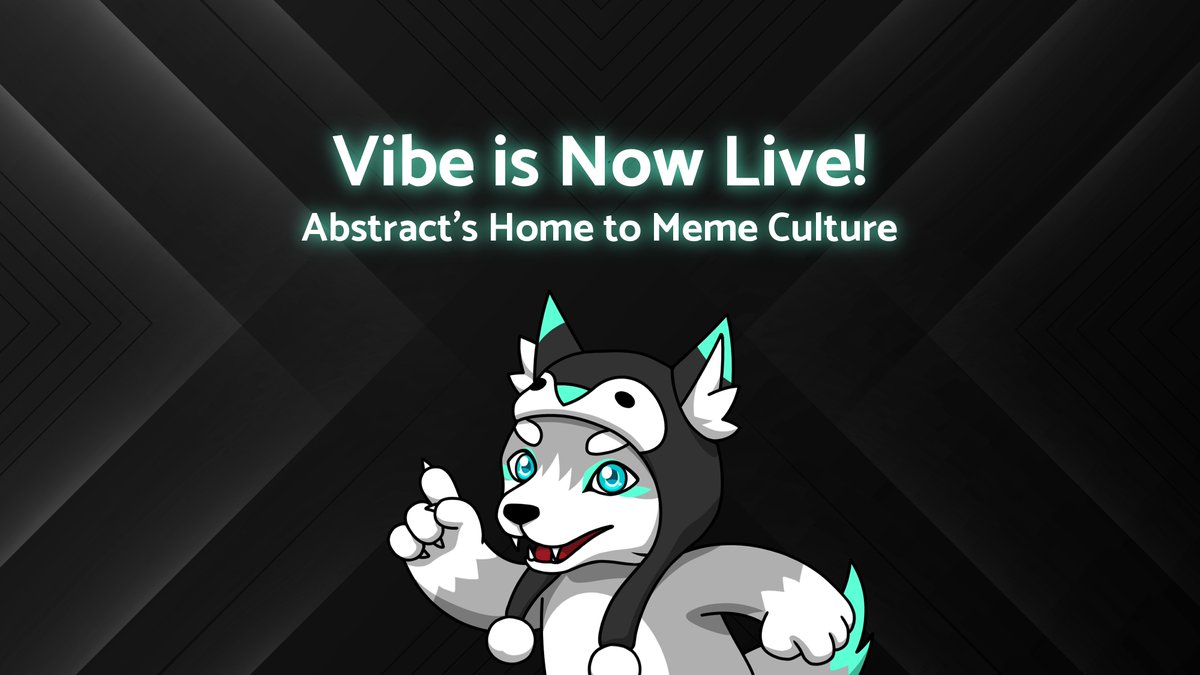 VibeLaunch's tweet photo. We are excited to announce that Vibe, the first Meme Culture launchpad in the @Abstract_Eco, is officially live for testing on @AbstractChain with AGW fully integrated.

Deploy &amp; trade memes + experience our unique jackpot lottery system! 

Live Now: https://t.co/GqqWBLgfR2 https://t.co/vfM193udkR