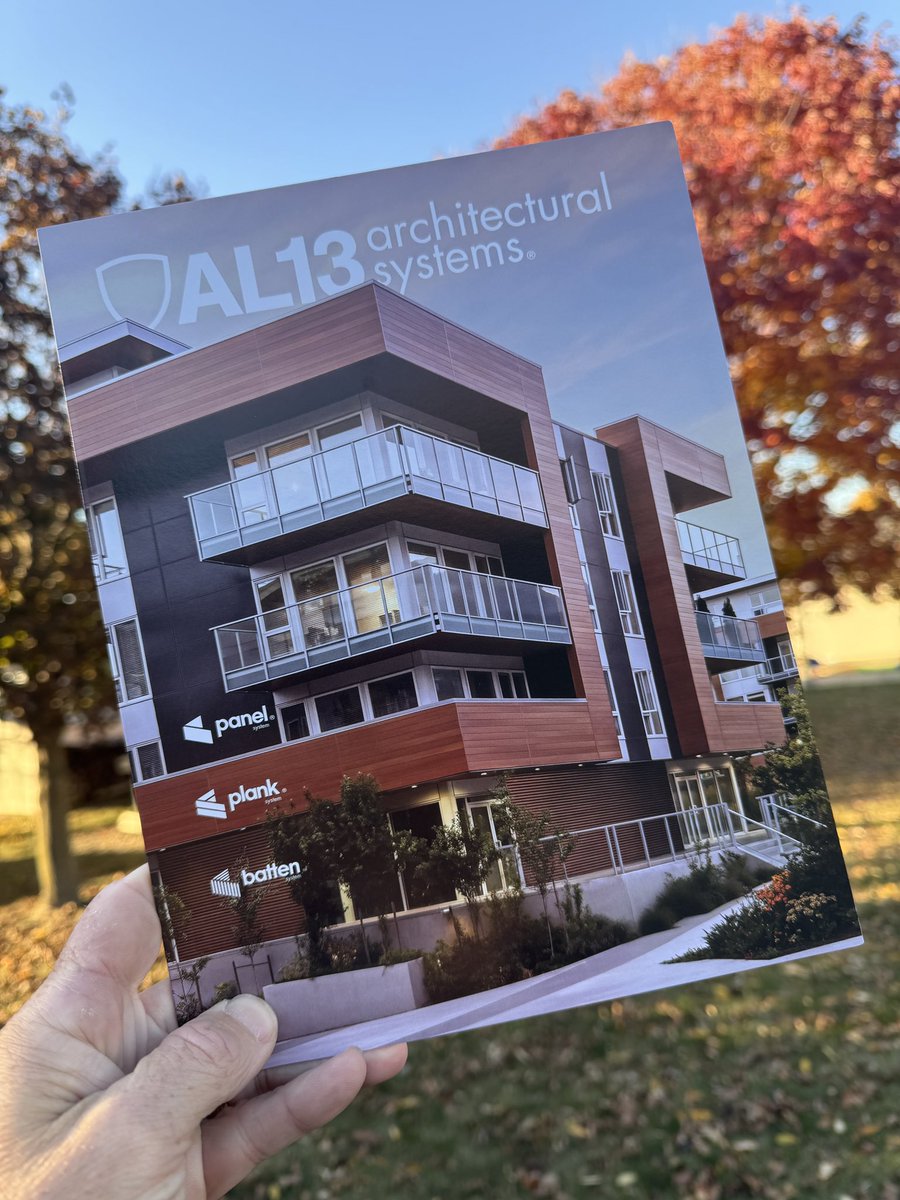 AL13Jake's tweet photo. New color guides from @AL13Panel are here!!! Email me at jake@AL13.com and I will send one your way!  #buildingproducts #cladding #metalpanels #aluminumplank #architecture https://t.co/YpPGB43UYm