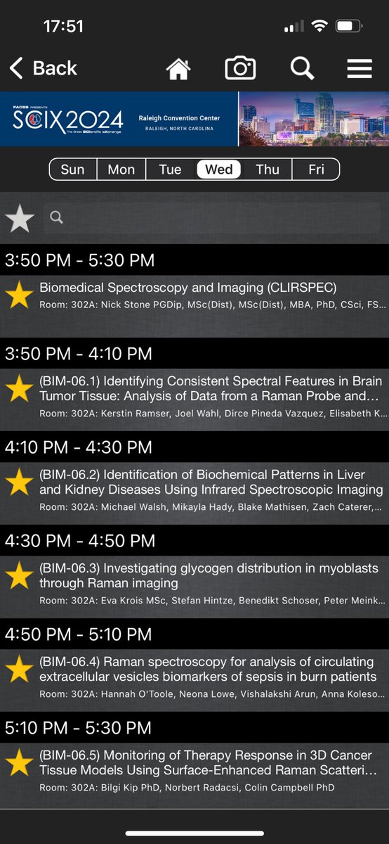 Excellent <a href="/clirspec/">clirspec</a> session at <a href="/FACSSnetworking/">FACSS/SciX</a> #SciX24 thanks to all the speakers for their interesting range of clinical application of vibrational spectroscopy 💪👏