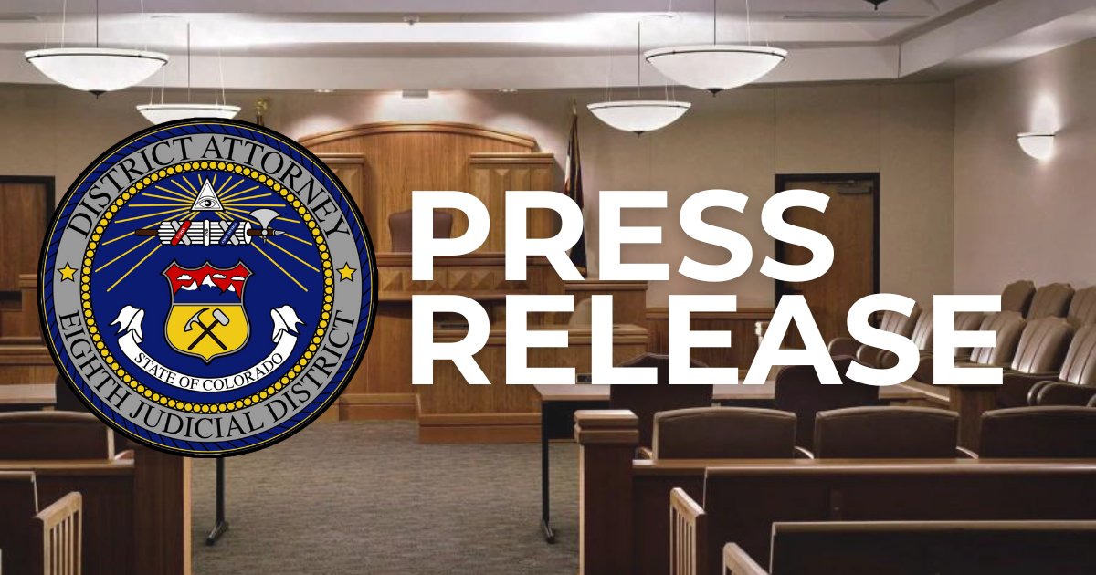 DA8Colorado's tweet photo. See our latest media release regarding the verdict of the Jose Ramos case. 

https://t.co/3wf18mdwnf https://t.co/VfNRhEzlNv