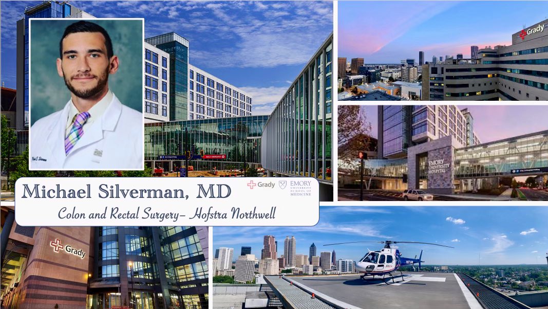 EmorySurgery's tweet image. Congratulations to Chief Resident Dr. Michael Silverman for matching to colon and rectal surgery at Hofstra Northwell! #EmorySurgery