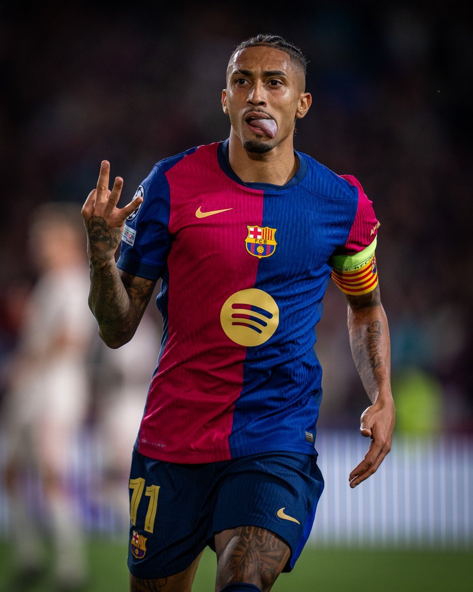 FCBarcelona's tweet photo. How many, Rapha? https://t.co/WADiGUykUD