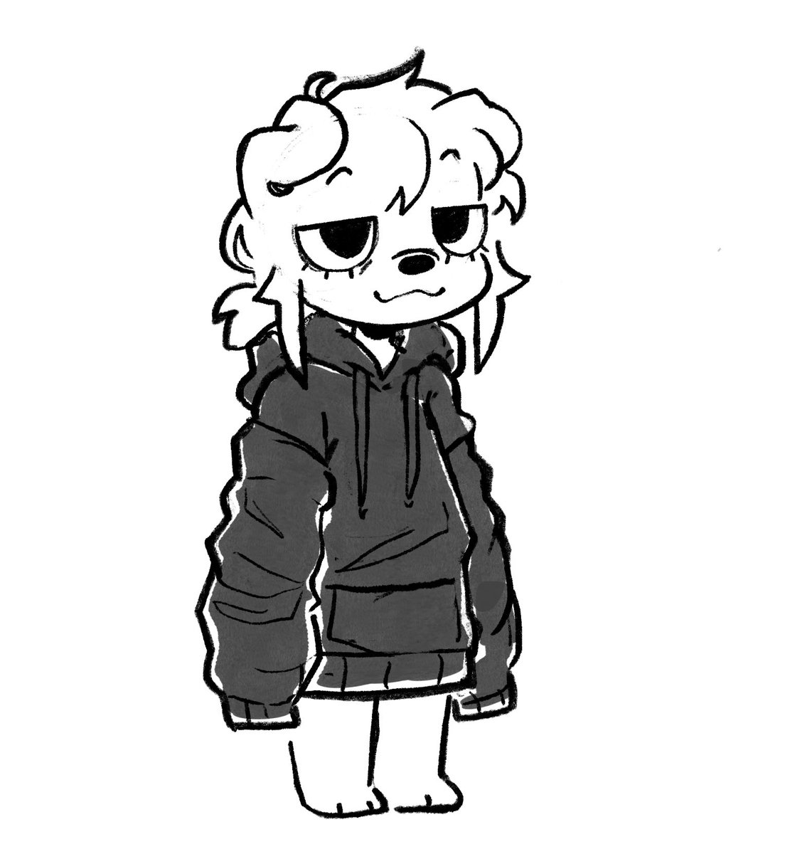 bearsockz's tweet photo. ordered a bunch of hoodie blanks to print on and included a 4xl form obscuring robe for myself so now I’m just hanging out like this at home all the time https://t.co/Xv36Ew1QMj