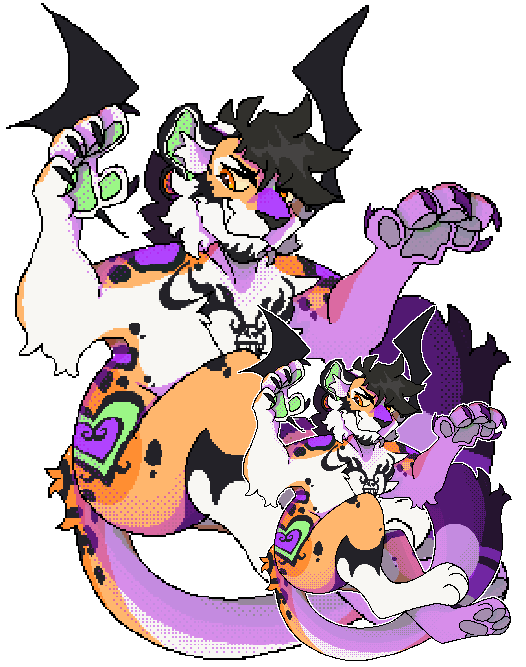 vvitchbolt's tweet photo. Pair of pixel halloween trades !!
For @Fawncyf and @Boltdog500 https://t.co/C74nzCUFkF