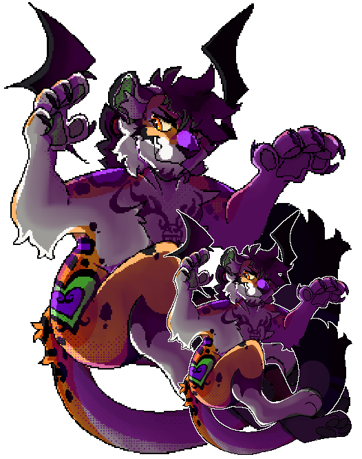 vvitchbolt's tweet photo. Pair of pixel halloween trades !!
For @Fawncyf and @Boltdog500 https://t.co/C74nzCUFkF