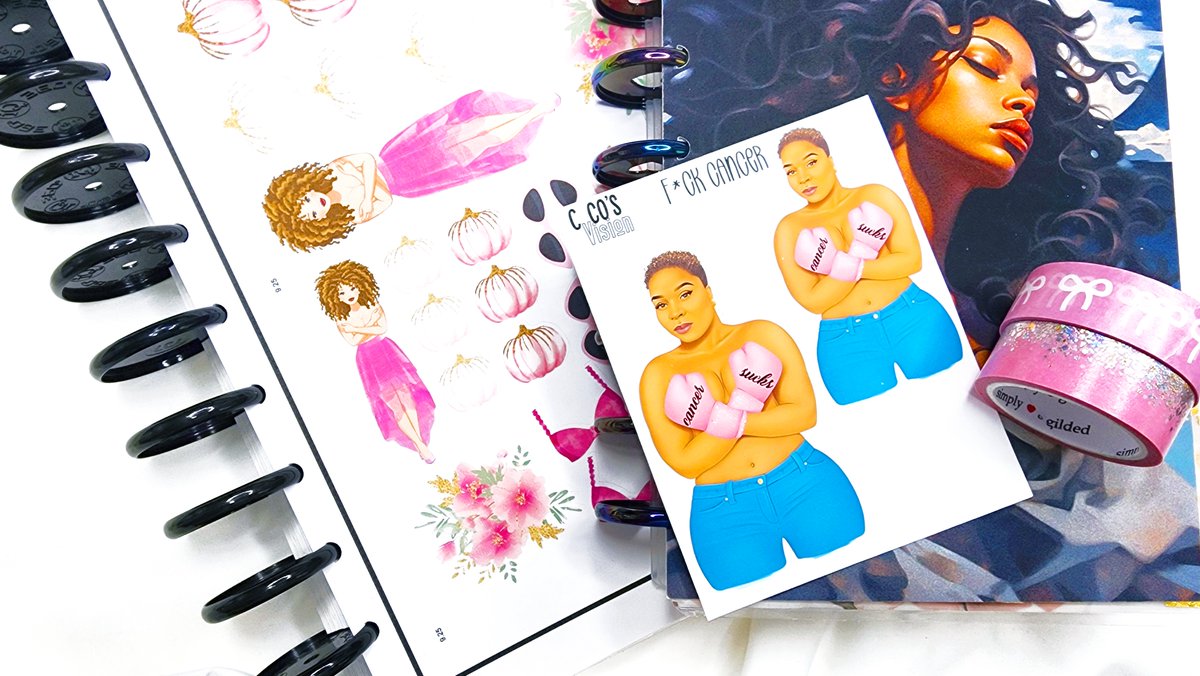 scrapcraftastic's tweet image. Decorating My Planner Weekly Setup for Breast Cancer Awareness youtu.be/803KZLRNLU0?si… #planwithme #weeklysetup #breastcancerawareness