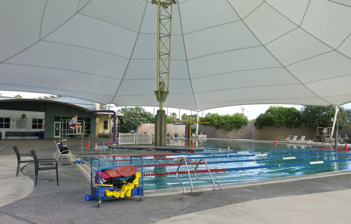 TucsonParksRec's tweet photo. Join us as we celebrate the 20th anniversary of the Edith Ball Adaptive Recreation Center, 3455 E. Zoo Court, on Saturday, Nov. 9, from 10 a.m.-2 p.m. Enjoy open swim, demonstrations, guest speakers, giveaways, and more! Please call (520) 791-5643 by Nov. 2 to reserve your spot! https://t.co/9s8Vh4TI2N