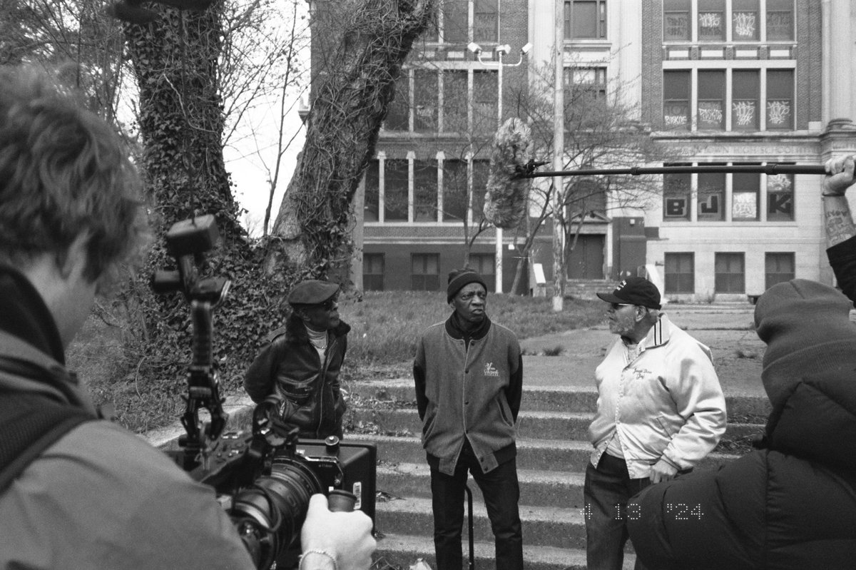 A special moment with Reggie Workman, Andrew Aaron and Joey Dixon, standing in front of the iconic Germantown High School in Philadelphia.

Thank you to everyone who has supported IMMORTAL so far! Click below to make a tax deductible donation.

igg.me/at/immortalwor…