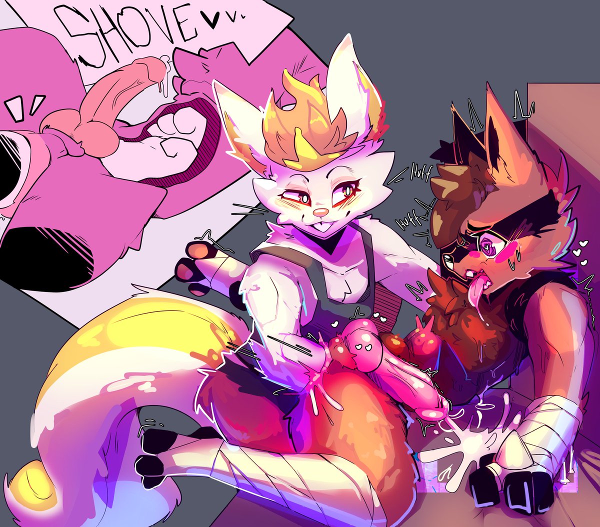 _RthkZy's tweet photo. 🔥 @evilradiogaybel's Cinderace punching into some Lucarihole 🔥

Artist: @Lewd_AndTired https://t.co/kMGIc0kmBn