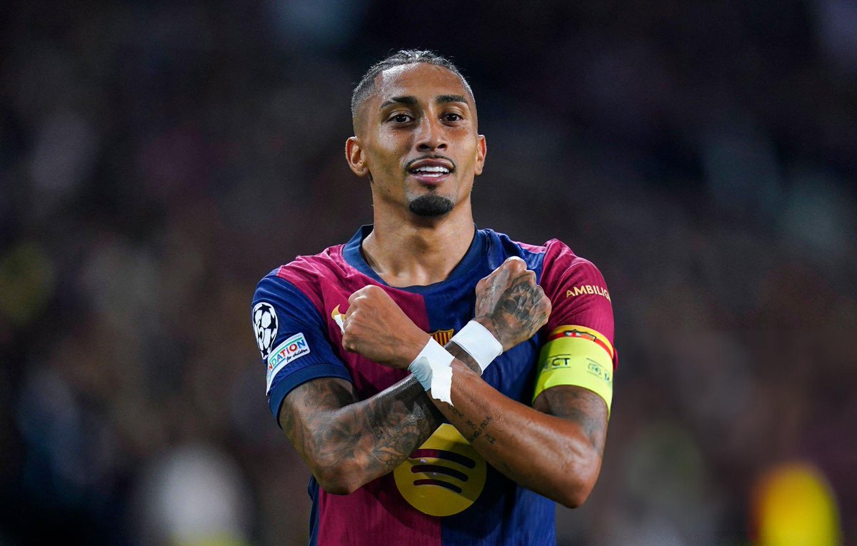 MartinMinan_'s tweet photo. ‼️🗣️Hansi Flick en @BarcaOneFCB sobre Raphinha: “NUNCA HE TENIDO UN JUGADOR ASÍ EN MIS EQUIPOS. Lo da todo. Pone todo el corazón. Con balón y sin balón, es muy bueno, siempre inicia la presión, finaliza nuestras ocasiones. Siempre está sonriendo.” #FCB 🇧🇷💙❤️ https://t.co/CVNduZRmx0