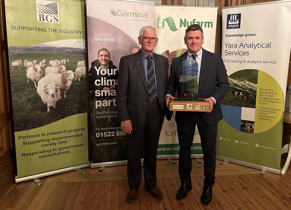 The title of BGS Grassland Farmer of the Year 2024 goes to Dylan and Wyn Jones from Castellior, Anglesey. <a href="/Dylancastellior/">Dylan Jones</a> 
Congratulations!