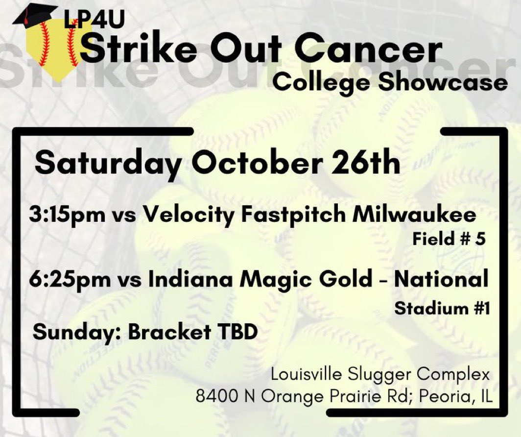 Emersyn Guyer (@guyeremers78788) on Twitter photo My team has our final fall tournament this weekend in Peoria. Hope to see you there!! <a href="/ThanaMHeller/">T.Heller</a> <a href="/DMACCsoftball/">DMACC Softball</a> <a href="/CoachSWillis22/">Sarah Willis</a> <a href="/BradleySoftball/">Bradley Softball</a> <a href="/agoler35/">Alisa Goler</a> <a href="/WIUSoftball/">Western Illinois Softball</a> My team has our final fall tournament this weekend in Peoria. Hope to see you there!! <a href="/ThanaMHeller/">T.Heller</a> <a href="/DMACCsoftball/">DMACC Softball</a> <a href="/CoachSWillis22/">Sarah Willis</a> <a href="/BradleySoftball/">Bradley Softball</a> <a href="/agoler35/">Alisa Goler</a> <a href="/WIUSoftball/">Western Illinois Softball</a>