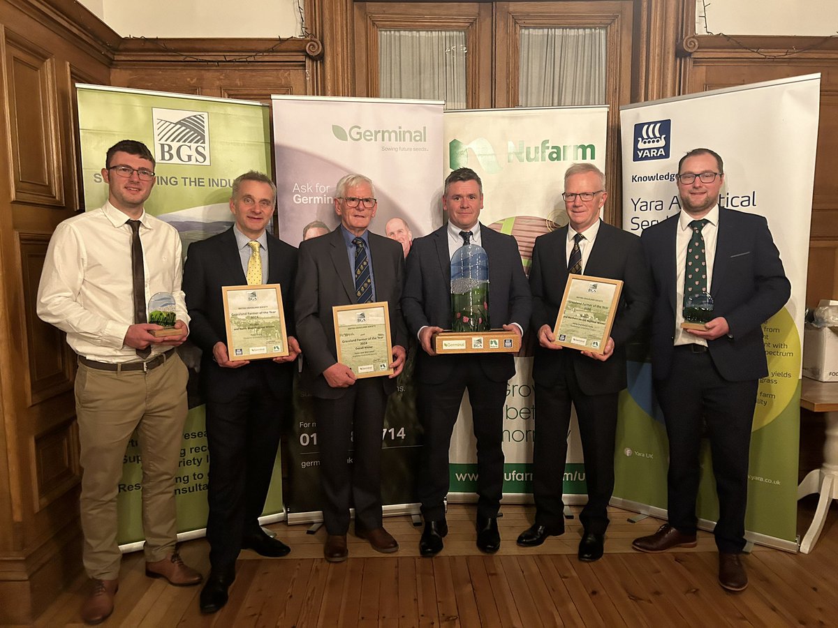 The Runners-up were Philip and David Clarke from Augher <a href="/GrasslandClub/">Ferm Grassland Club</a> and Peter Done from Malpas <a href="/cheshiregrassl1/">cheshiregrasslandsociety</a> 
Well done to everyone