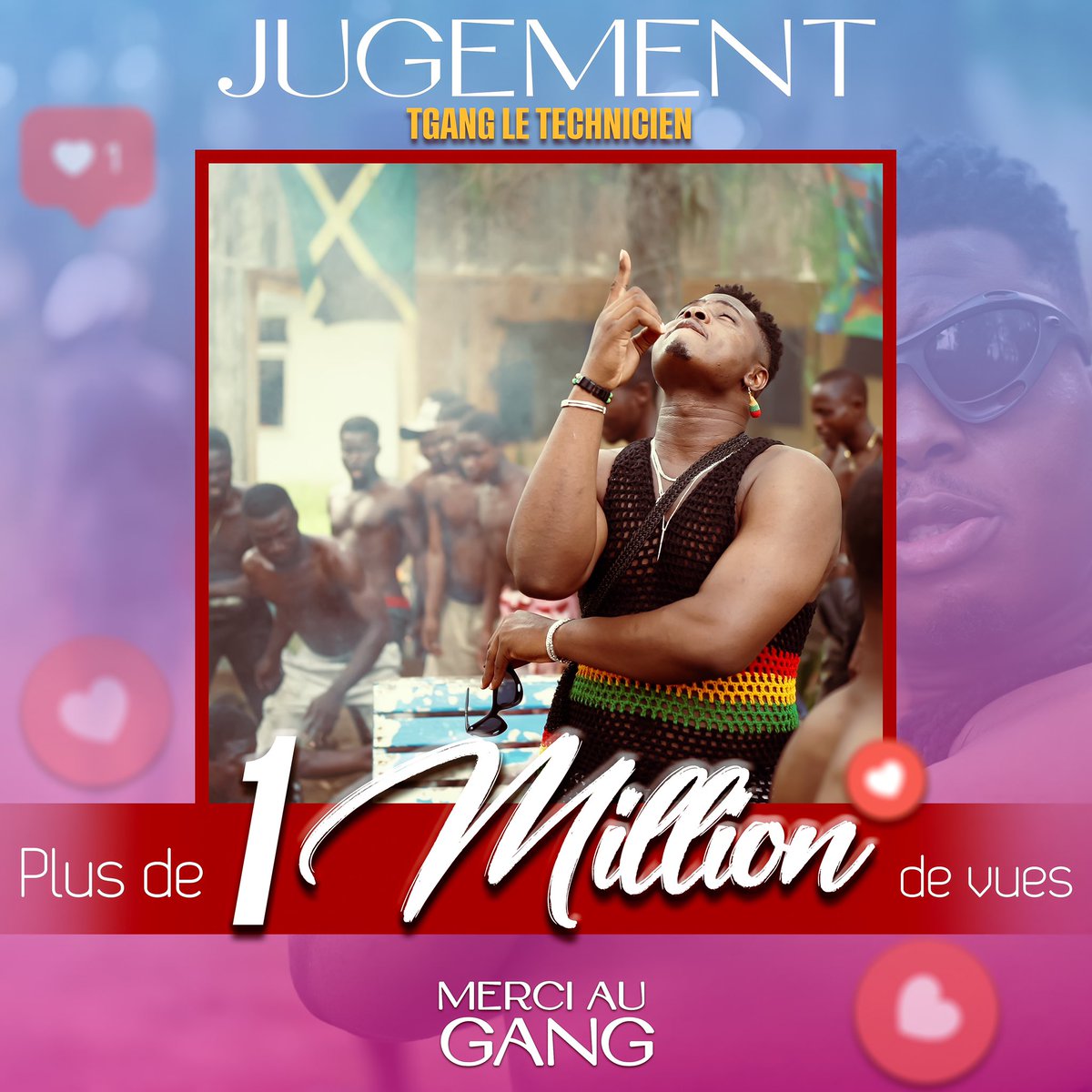 Déjà Plus d'1 Million de vues pour #JUGEMENT 🔥
youtu.be/29bpGKaHwIY

MERCI au GVNG ♠️🦜

Vous méritez directement UN CLIP VIDÉO pour la nouvelle sortie  #YAHWEH 
Apprêtez vous !!!
É ma nyɔ nu mɛɖe ă, ni dozo xu ɔ 
#TGang