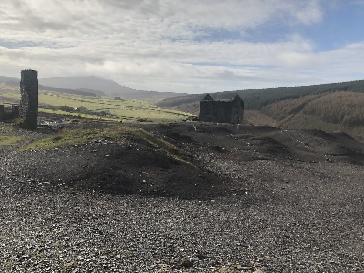 Random work photos - two different days two totally different projects - harvesting and potential mine remediation