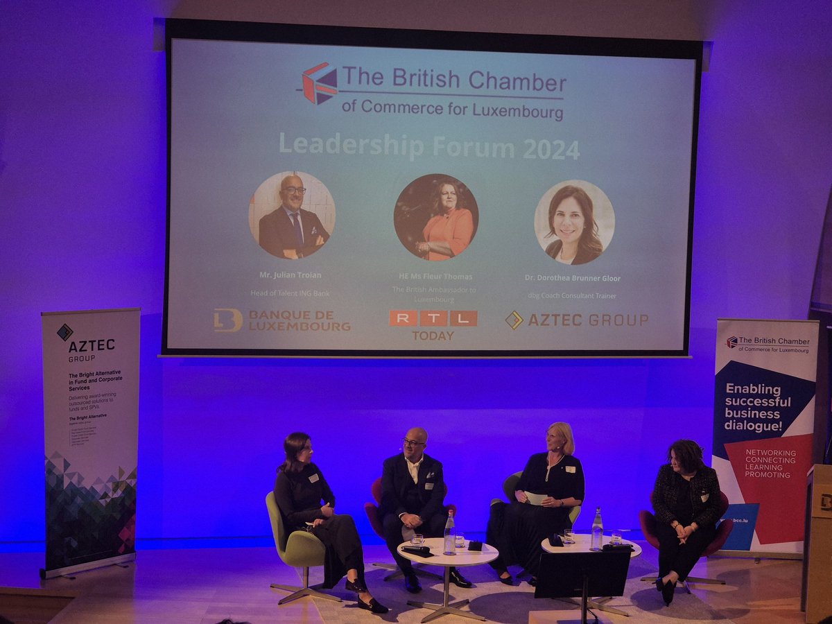 A very thought - provoking and worthwhile forum this evening from the <a href="/BritChamberLux/">British Chamber Lux</a> covering #psychologicalsafety in the workplace