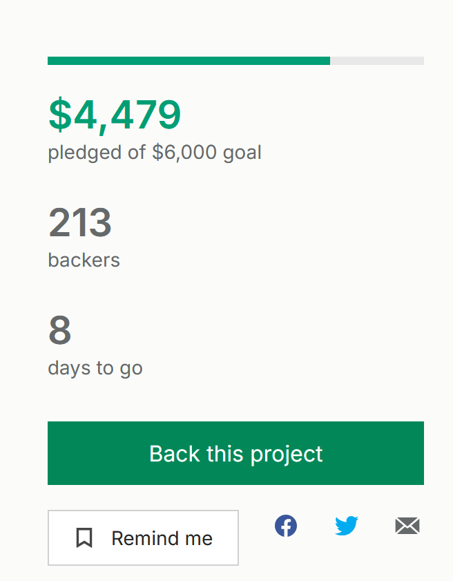 aJeffSchiller's tweet photo. So close to our next goal! https://t.co/20nu3Gvvql