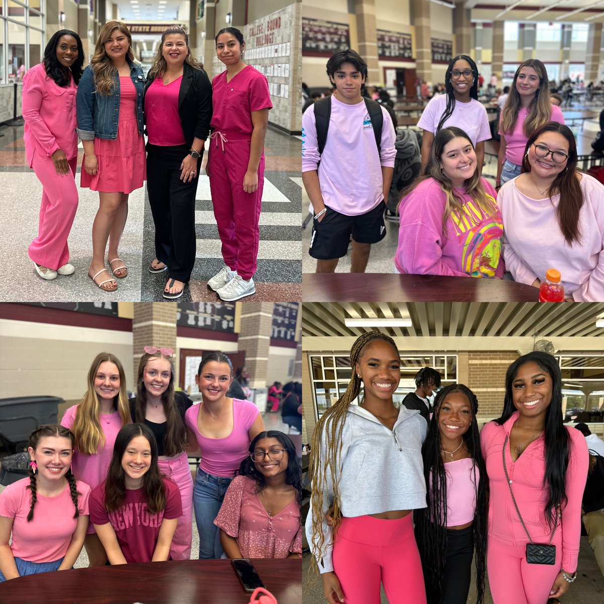 HumbleISD_SCHS's tweet photo. 💕Hoco Dress Up Day 3! 🩷💞On Wednesdays We Wear Pink!! https://t.co/ZIU7AXyw0M
