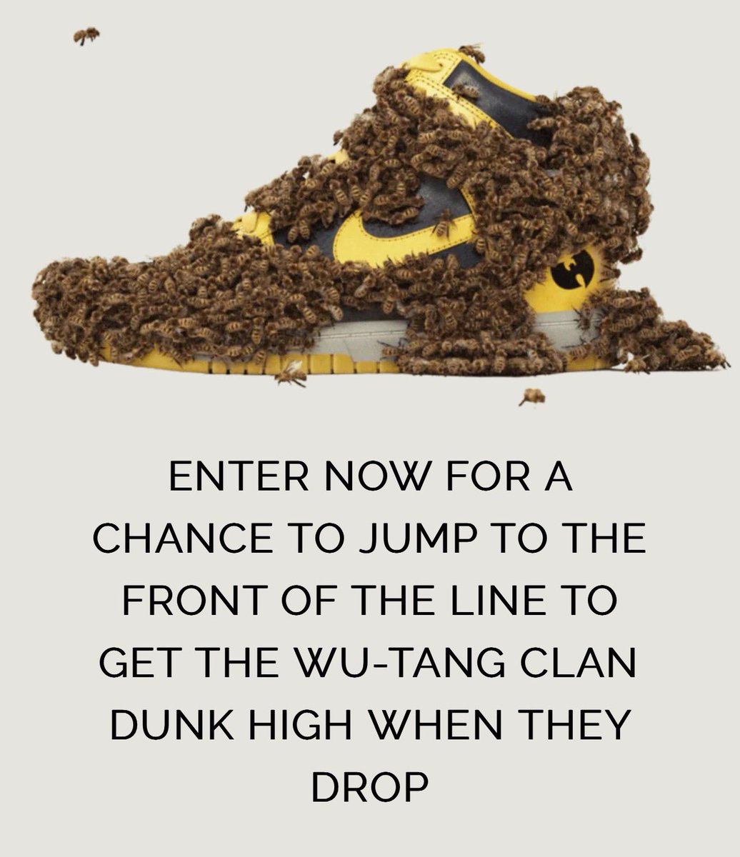 DunkSB412's tweet photo. Enter for a chance at the #wutang dunks

https://t.co/ZWMlOwLkXx https://t.co/gfNzTBmCcF