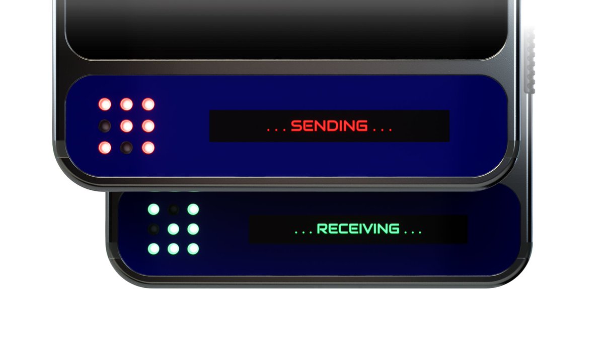 FreedomFactory's tweet photo. The Matrix: notifications and flair

The Terminal: a secondary touchscreen for notifications and metadata

Only on dGEN1: shipping Spring '25 https://t.co/IbcIzVDfem