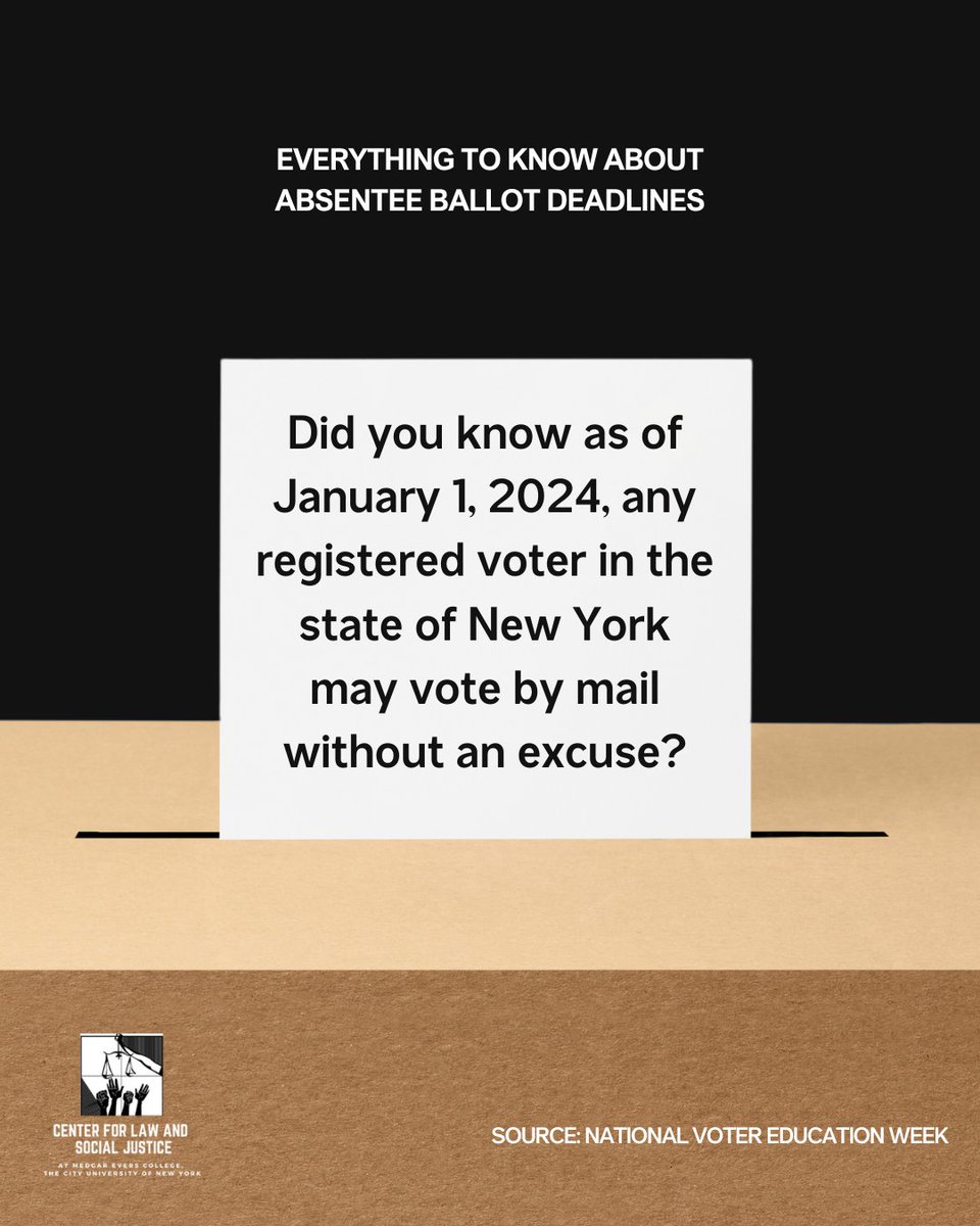 Center for Law and Social Justice at MEC, CUNY tweet media