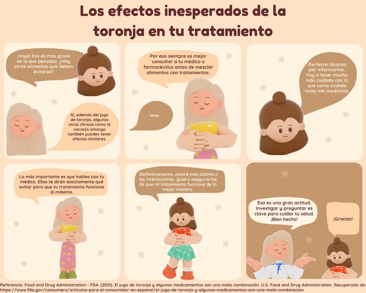 INFARMATEmx's tweet image. ¿Sabías que el jugo de toronja puede afectar la efectividad de algunos medicamentos? Consulta siempre con tu médico para evitar interacciones inesperadas y asegurarte de que tu tratamiento funcione al máximo.
#tratamiento #efectos #toronja #afectacion #medicamentos